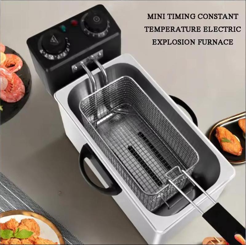 4L Electric Deep Fryer with Basket