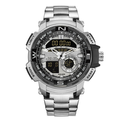 ⌚Men's Dual-Display Sports Watch – Analog-Digital, 3ATM Waterproof, Multi-Function