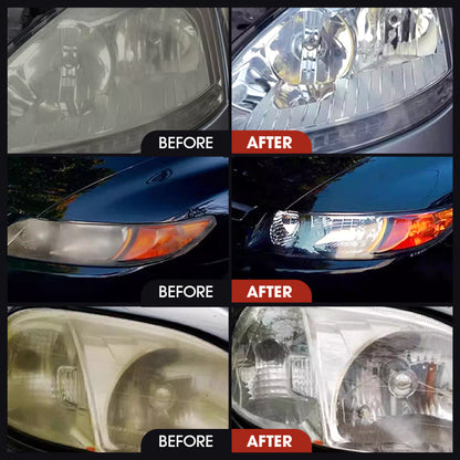 💡180ml Professional Car Headlight Restorer with Sponge