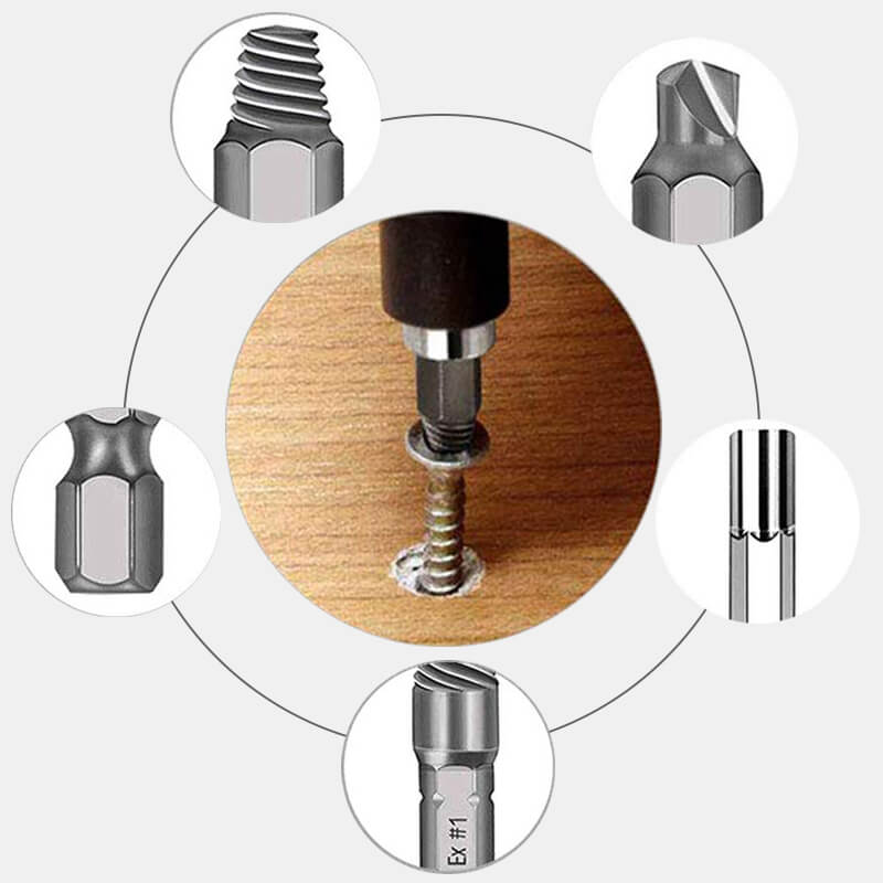 📢📢50% OFF !! ⏰ 22PCS Screw Extractor Set – Alloy steel, removes rusted & stripped bolts ✨