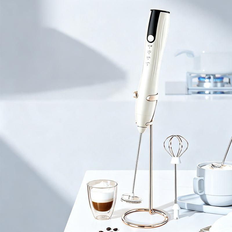Handheld Rechargeable Electric Milk Frother