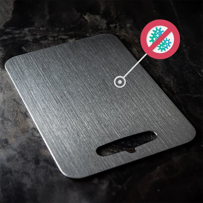 Antibacterial Stainless Steel Cutting Board