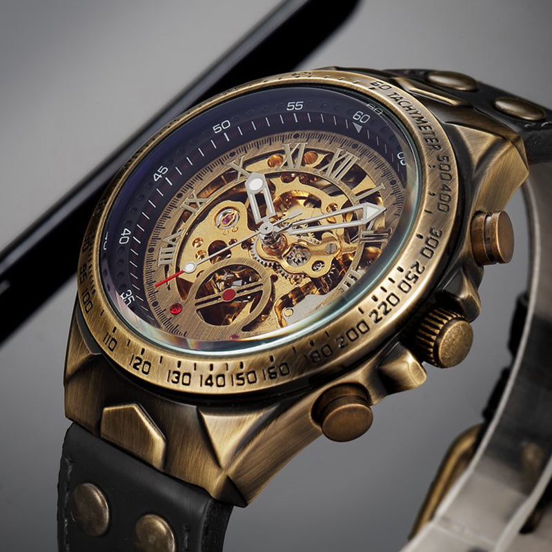⌚ Retro Men's Mechanical Watch 🎭