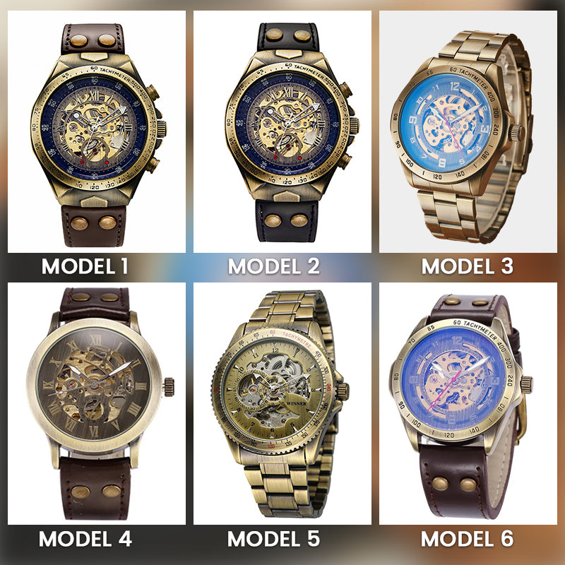 ⌚ Retro Men's Mechanical Watch 🎭