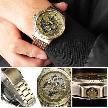 ⌚ Retro Men's Mechanical Watch 🎭