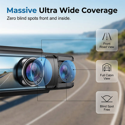 1080P Full HD Multi-Lens WiFi Car Dashcam