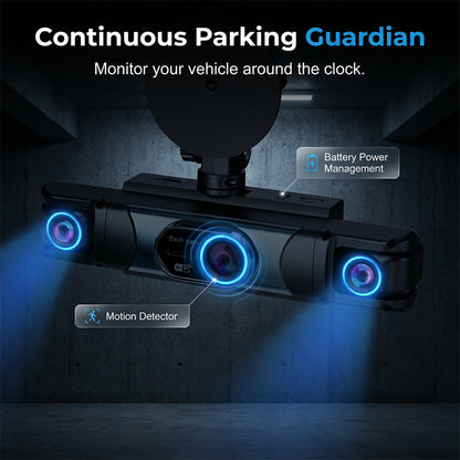 1080P Full HD Multi-Lens WiFi Car Dashcam