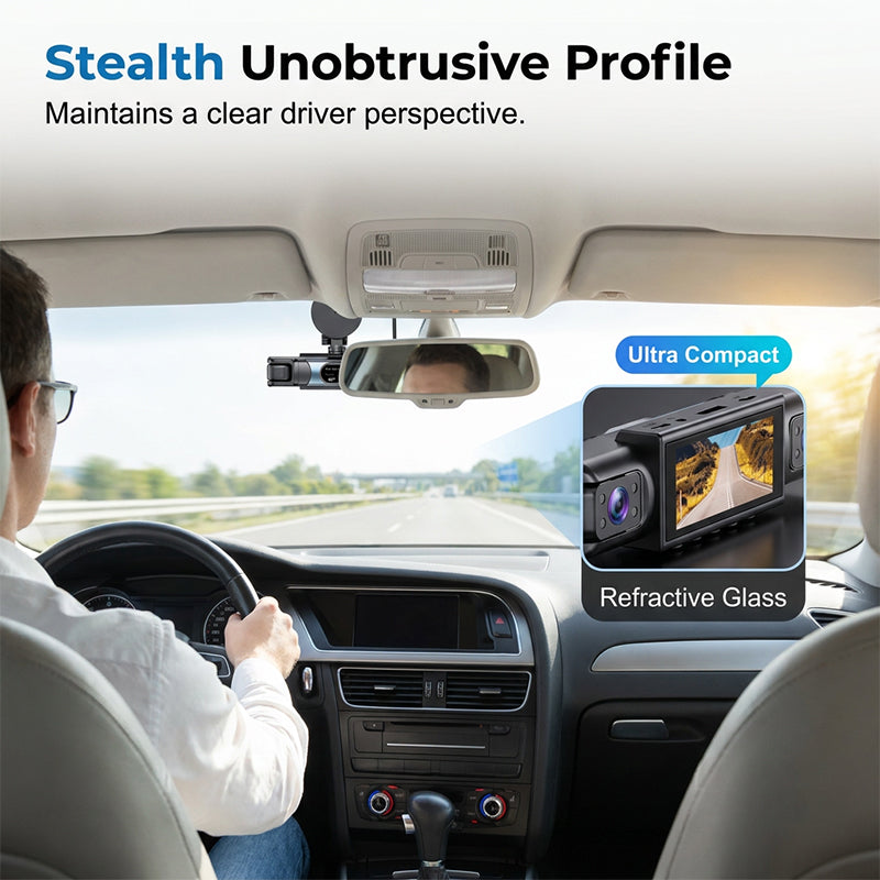 1080P Full HD Multi-Lens WiFi Car Dashcam