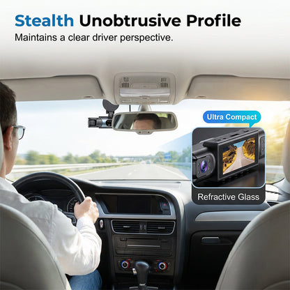 1080P Full HD Multi-Lens WiFi Car Dashcam