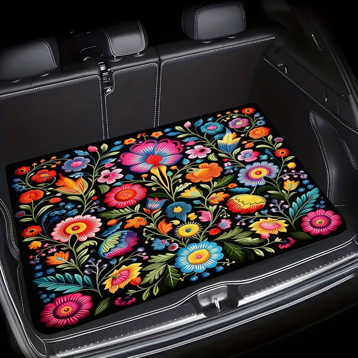 🚗 LIMITED‑TIME 50% OFF! 💣 Universal Car Trunk Mat with Non‑Slip Backing – Velvet Surface, Wear‑Resistant ✨
