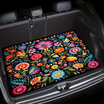 🚗 LIMITED‑TIME 50% OFF! 💣 Universal Car Trunk Mat with Non‑Slip Backing – Velvet Surface, Wear‑Resistant ✨