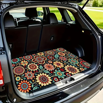 🚗 LIMITED‑TIME 50% OFF! 💣 Universal Car Trunk Mat with Non‑Slip Backing – Velvet Surface, Wear‑Resistant ✨