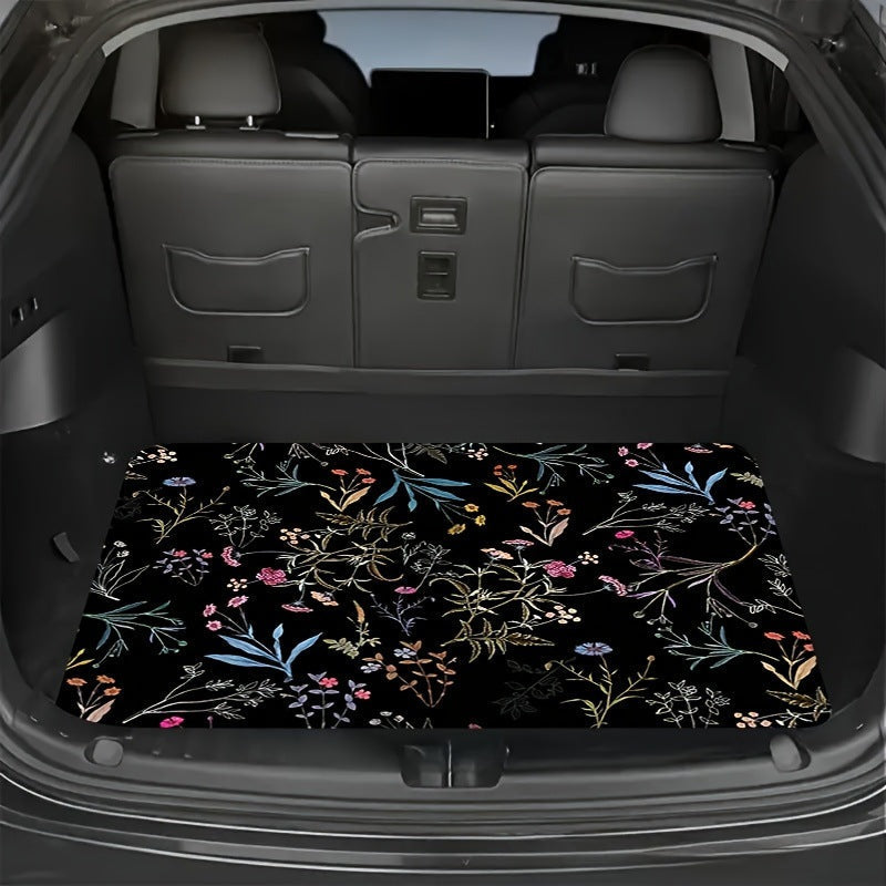 🚗 LIMITED‑TIME 50% OFF! 💣 Universal Car Trunk Mat with Non‑Slip Backing – Velvet Surface, Wear‑Resistant ✨