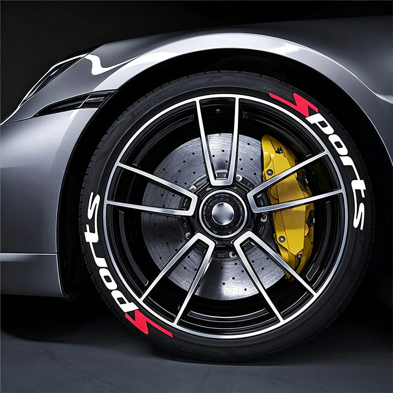 📢📢50% OFF !! ⏰Universal Sports Tire Sidewall Letter Stickers