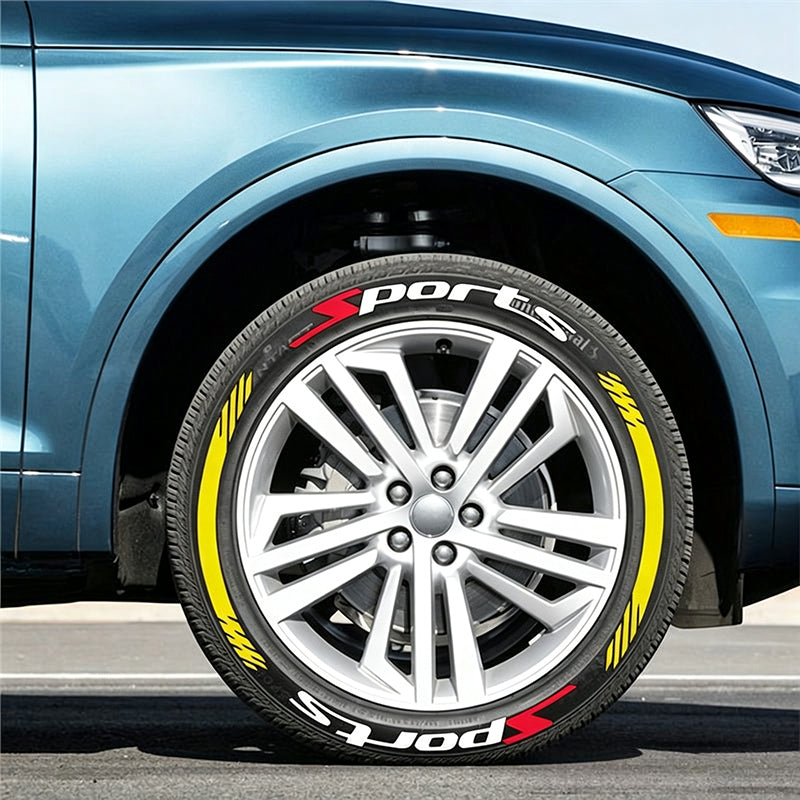 📢📢50% OFF !! ⏰Universal Sports Tire Sidewall Letter Stickers