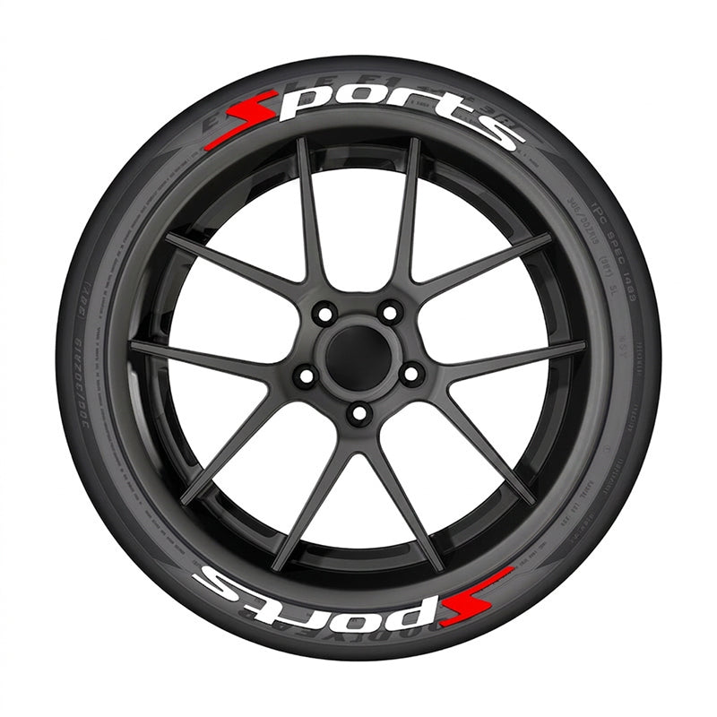 📢📢50% OFF !! ⏰Universal Sports Tire Sidewall Letter Stickers