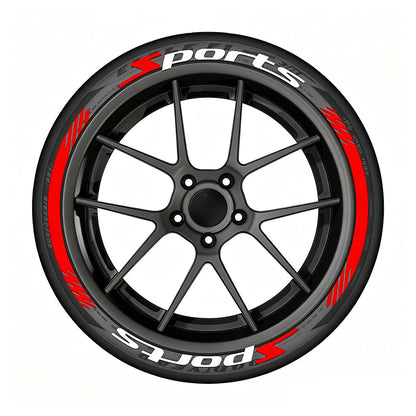 📢📢50% OFF !! ⏰Universal Sports Tire Sidewall Letter Stickers