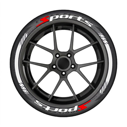 📢📢50% OFF !! ⏰Universal Sports Tire Sidewall Letter Stickers
