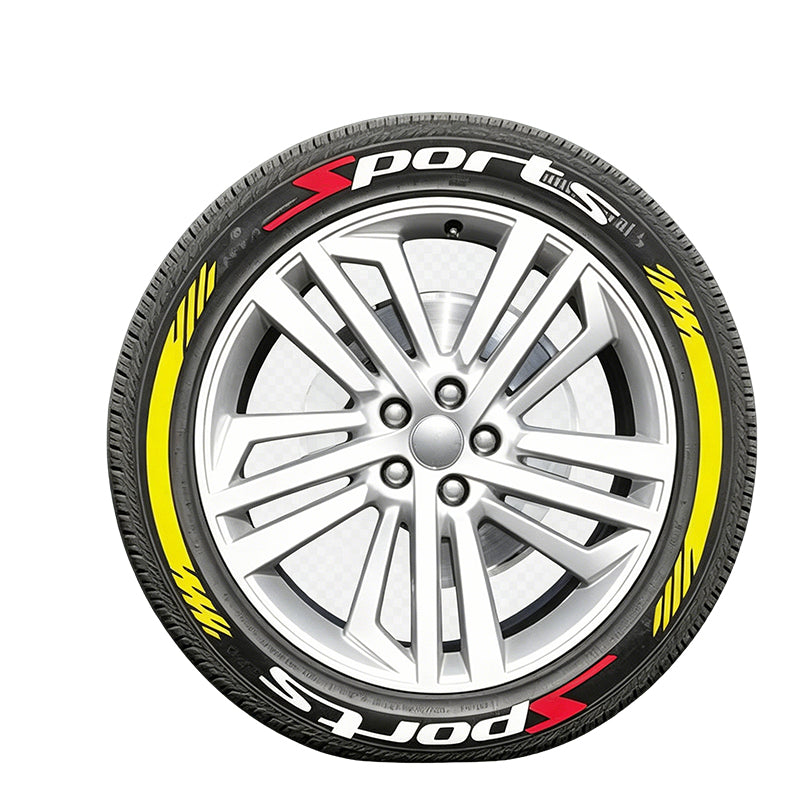 📢📢50% OFF !! ⏰Universal Sports Tire Sidewall Letter Stickers