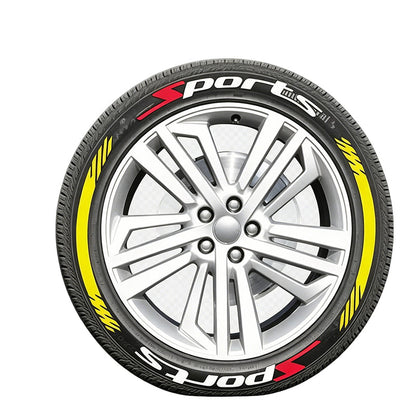 📢📢50% OFF !! ⏰Universal Sports Tire Sidewall Letter Stickers