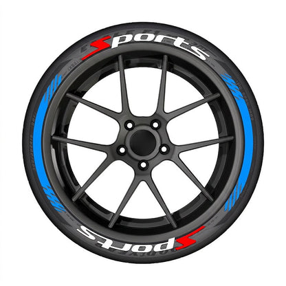 📢📢50% OFF !! ⏰Universal Sports Tire Sidewall Letter Stickers