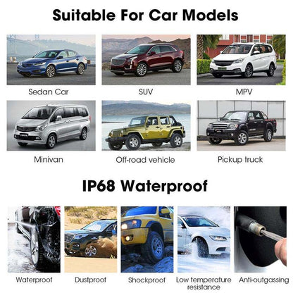 Wireless Tire Pressure Monitoring System (TPMS) for Automobiles