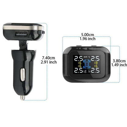 Wireless Tire Pressure Monitoring System (TPMS) for Automobiles