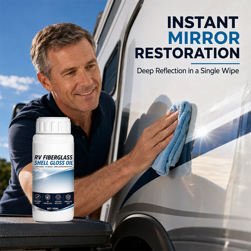 RV Fiberglass Gloss Oil Shine Restorer