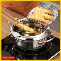 🔥Last Day Sale 50%🔥Stainless Steel Deep Fryer, Free Shipping Worldwide