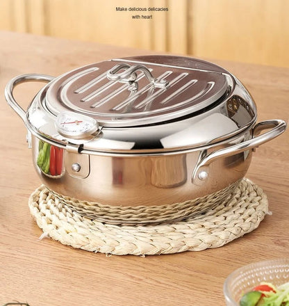 🔥Last Day Sale 50%🔥Stainless Steel Deep Fryer, Free Shipping Worldwide