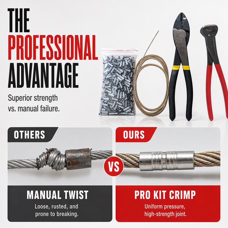 4-Piece Steel Wire Connection Kit