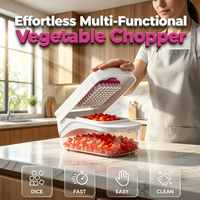 Multi-Function Manual Vegetable Chopper & Dicer