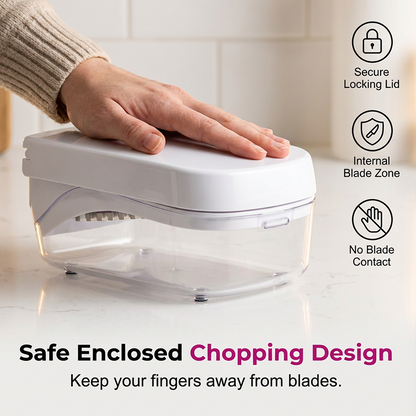 Multi-Function Manual Vegetable Chopper & Dicer