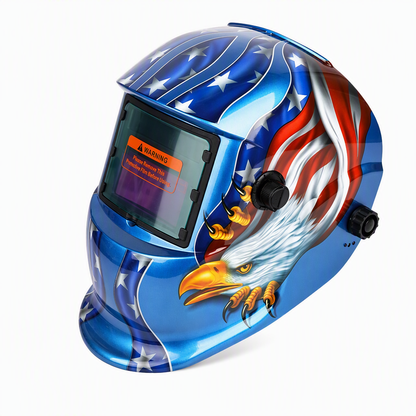 Solar Powered Auto Darkening Welding Helmet Protective Mask for TIG MIG Welding