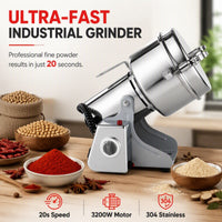 ⚡ LIMITED‑TIME 50% OFF! 🌪️ Ultra‑Fine Electric Grinder – Powerful, Practical, Easy‑Clean ✨