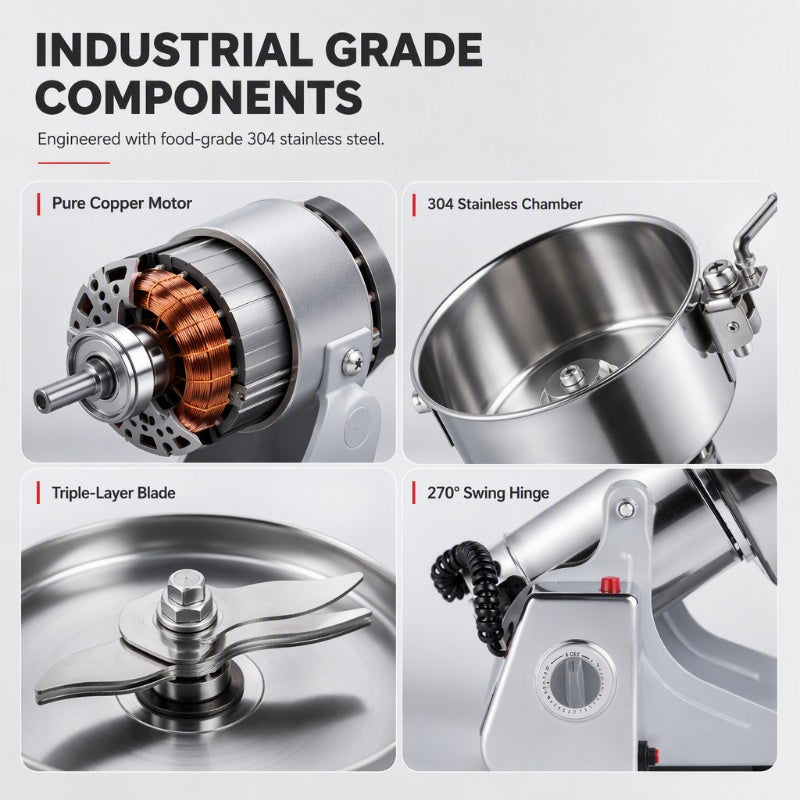 High-Speed Ultra-Fine Electric Grinder
