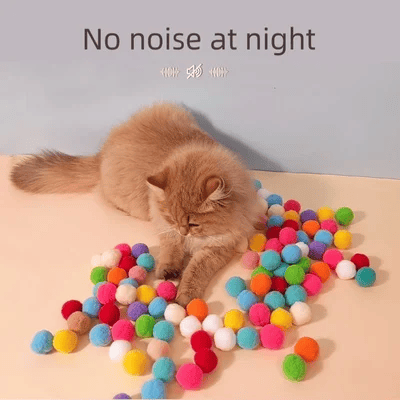 🐱 50% OFF! ✨ Plush Ball Shooting Gun for Cats – Easy Load & Shoot Design, High-Elastic Yarn Balls & Interactive Play – Strengthen Bond & Boost Your Cat's Happiness 🎯