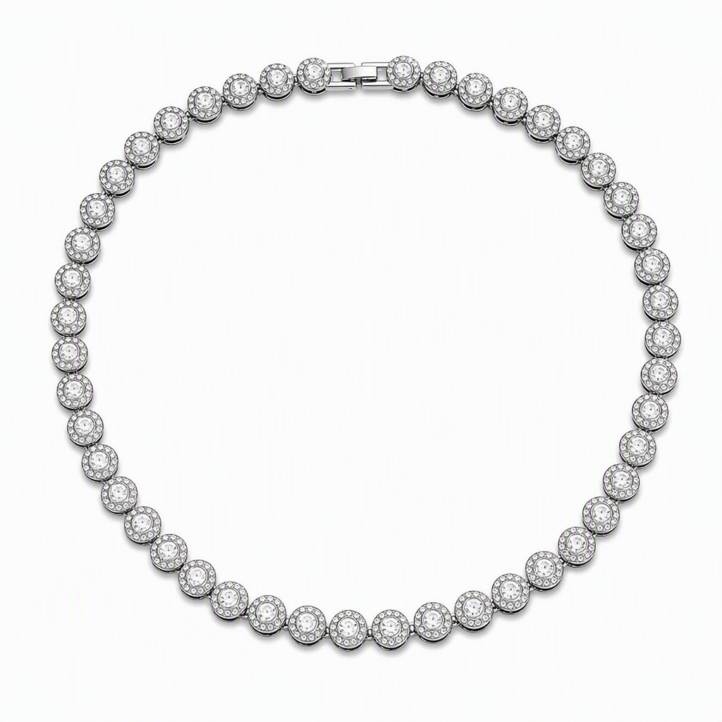 🔥 LIMITED‑TIME 50% OFF! ✨ Men’s Hip Hop Round Rhinestone Necklace – Sparkly, Comfortable, Street‑Ready ✨