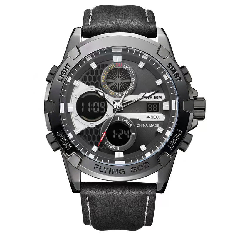 Men's Business Casual Multi-Functional Waterproof Outdoor Sports Watch