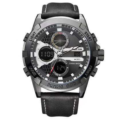 Men's Business Casual Multi-Functional Waterproof Outdoor Sports Watch