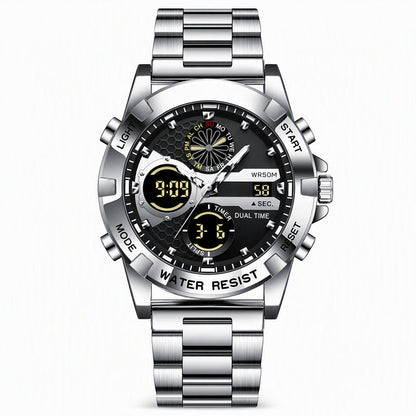 Men's Business Casual Multi-Functional Waterproof Outdoor Sports Watch