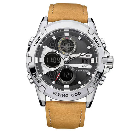 Men's Business Casual Multi-Functional Waterproof Outdoor Sports Watch