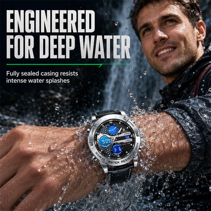 Men's Business Casual Multi-Functional Waterproof Outdoor Sports Watch
