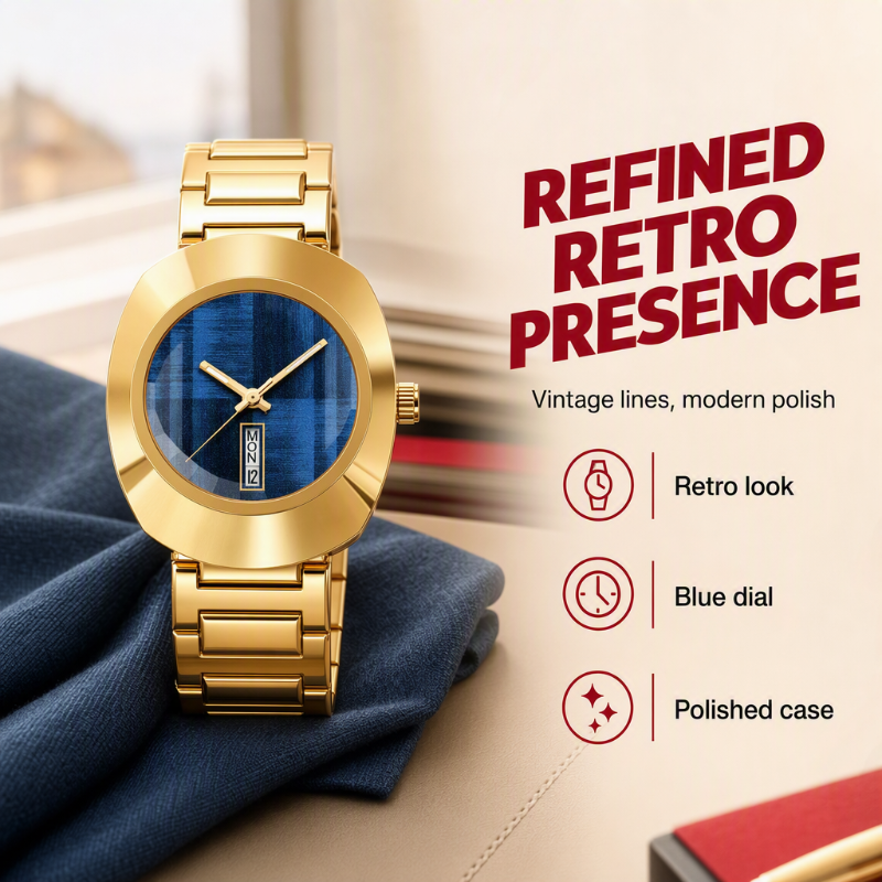 Men's Retro Classic Quartz Watch