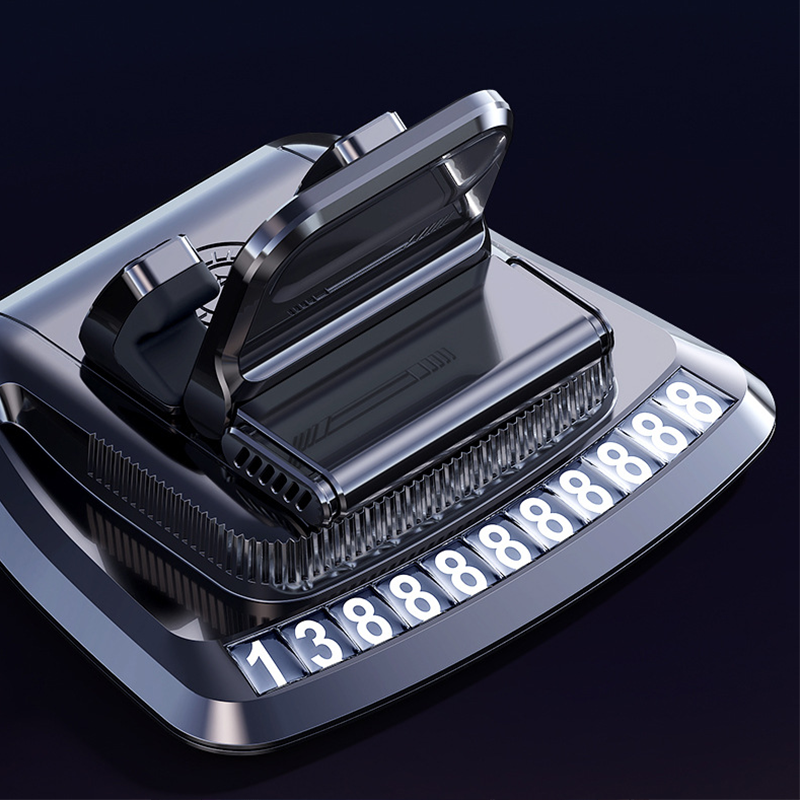 🚗 3-in-1 Car Phone Holder | 66W + Aroma