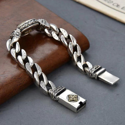📿 50% OFF! ✨ Vintage Rotating Vajra Bracelet for Men – Smooth Rotating Centerpiece, Electroplated Copper Finish & Vintage-Inspired Texture – Bold Statement Style 💪