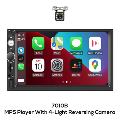 7-Inch Double DIN Car Stereo with iOS & Android Auto