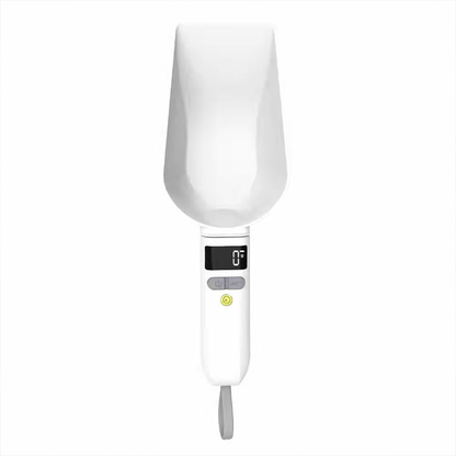 Rechargeable Pet Food Measuring Scoop with LCD Display