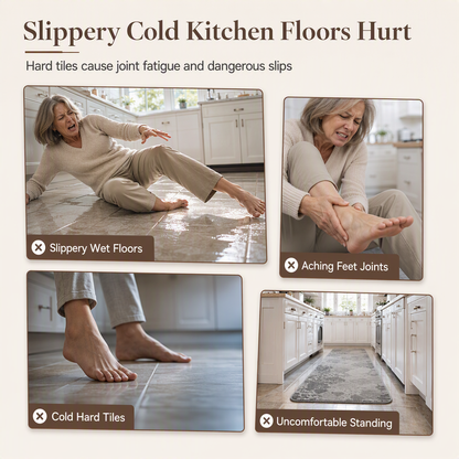 ⏳Time-Limited Special⏰Non‑Slip Velvet Floor Mats – Crystal soft & grip‑secure 🛋️✨