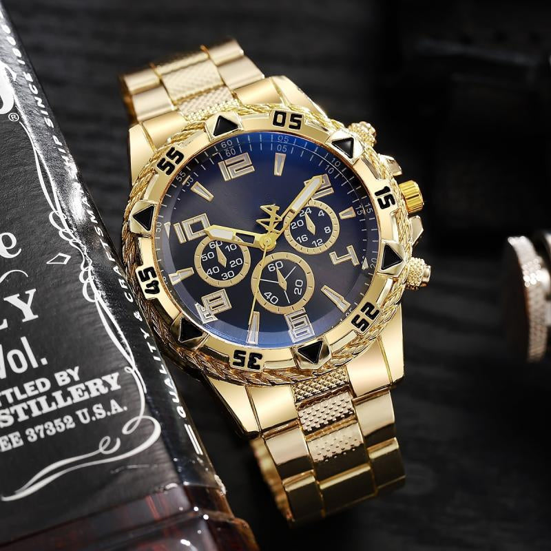 ⌚ 50% OFF NOW! 🎁 Men's 6-Piece Watch Set – Elegant Collection, Stylish Gift Box & Perfect for All Occasions ✨📦